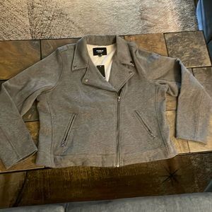 NWT Torrid fleece moto jacket sz 2x